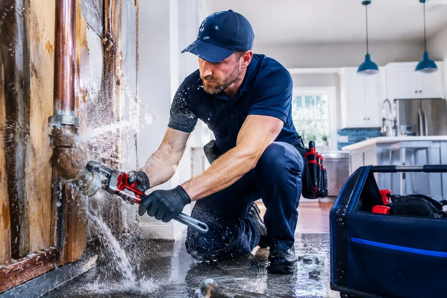 Local emergency pipe repair professionals in Davenport, IA